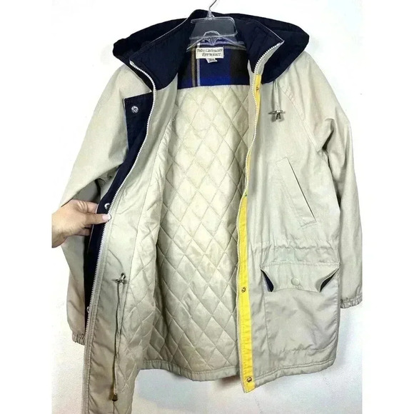 vintage MULBERRY STREET 15101 Women's Size Medium Parka Coat Hood Quilted Jacket - Picture 11 of 13